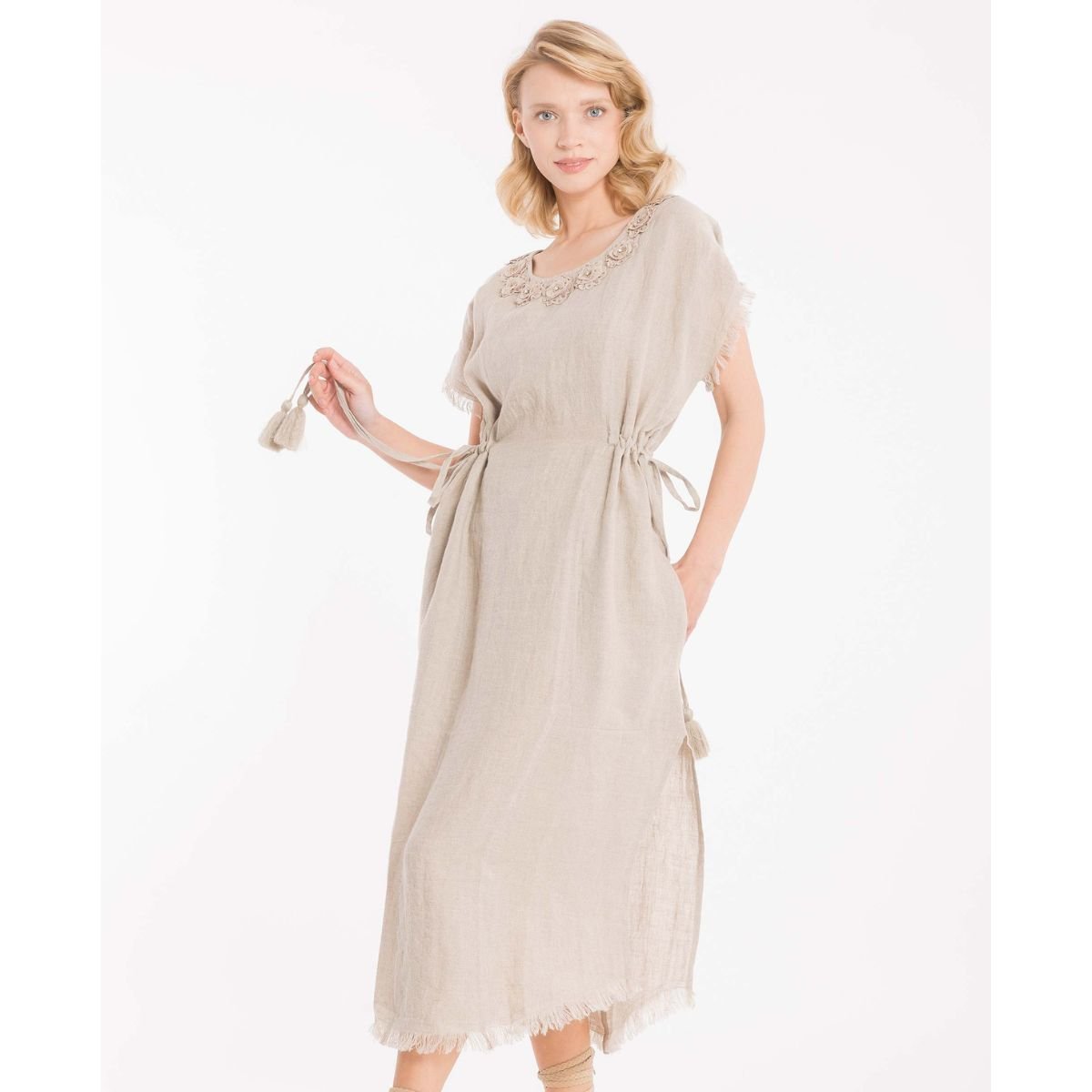 Abito Iconique Con Frange E...