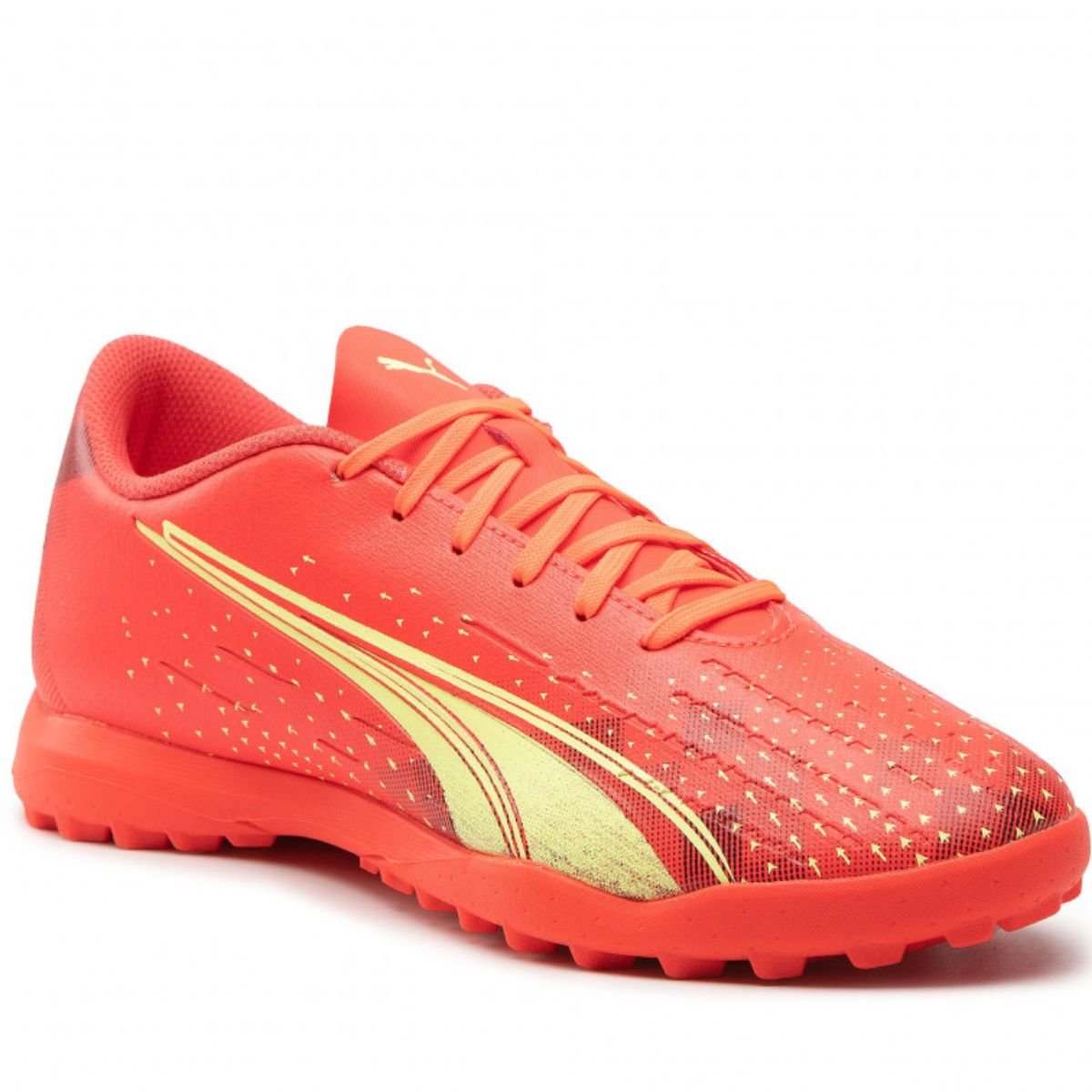 Puma Mens X Ultra Play TT Football Trainers Red 106909