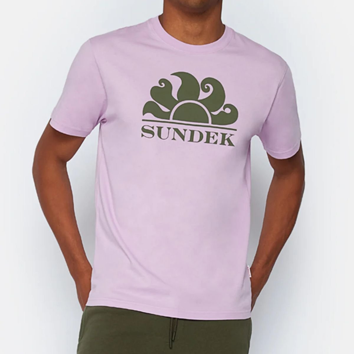T-shirt Sundek Basic Stampa...