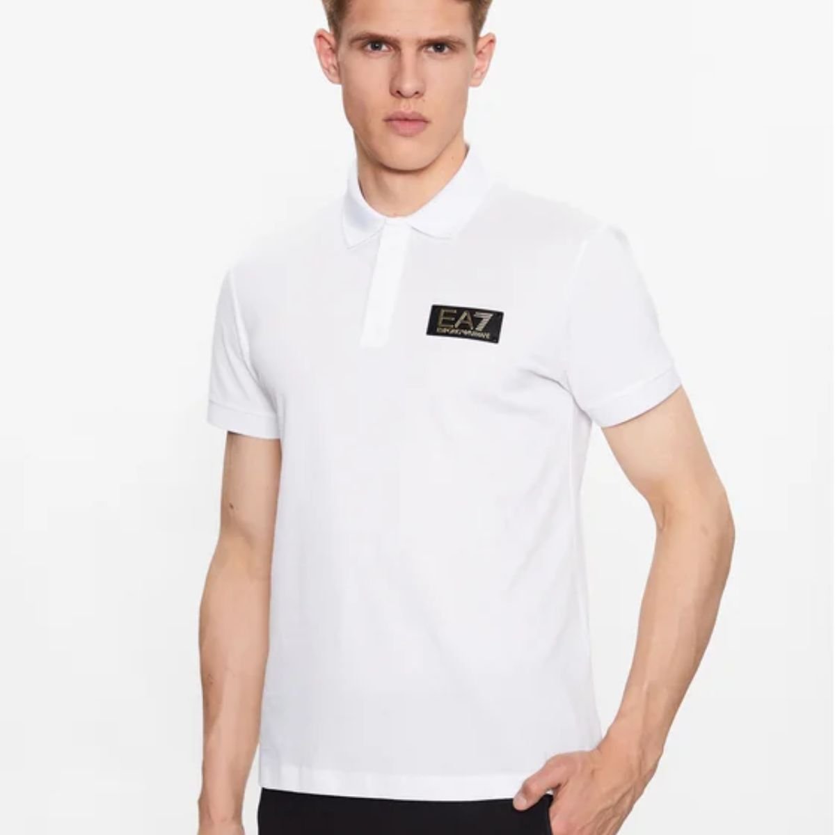 Polo EA7 In Cotone Patch...