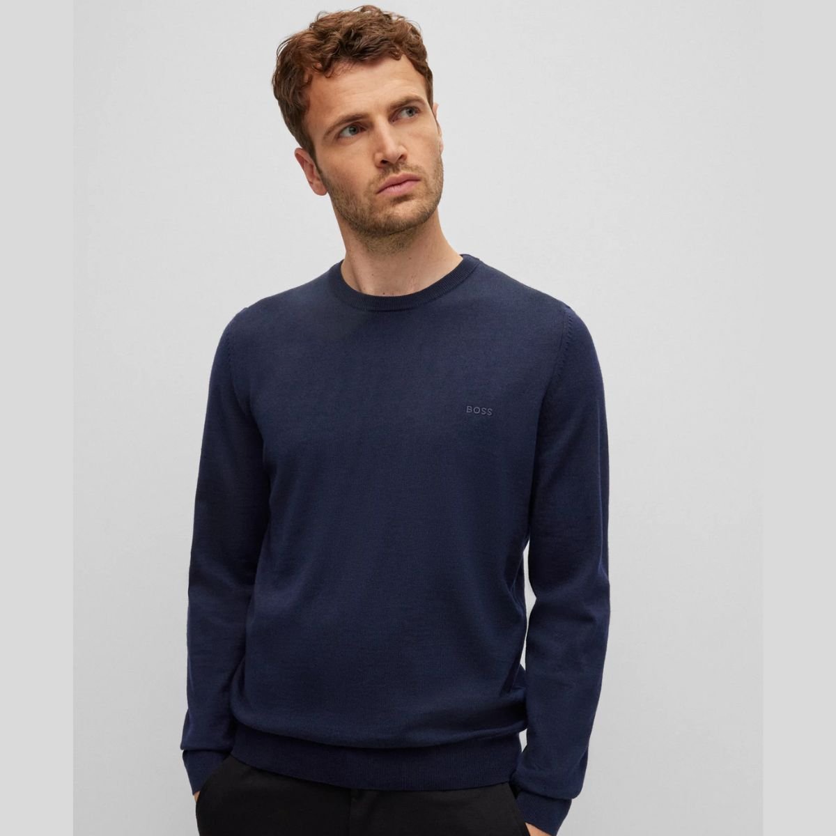 Maglione BOSS In Lana Basic...