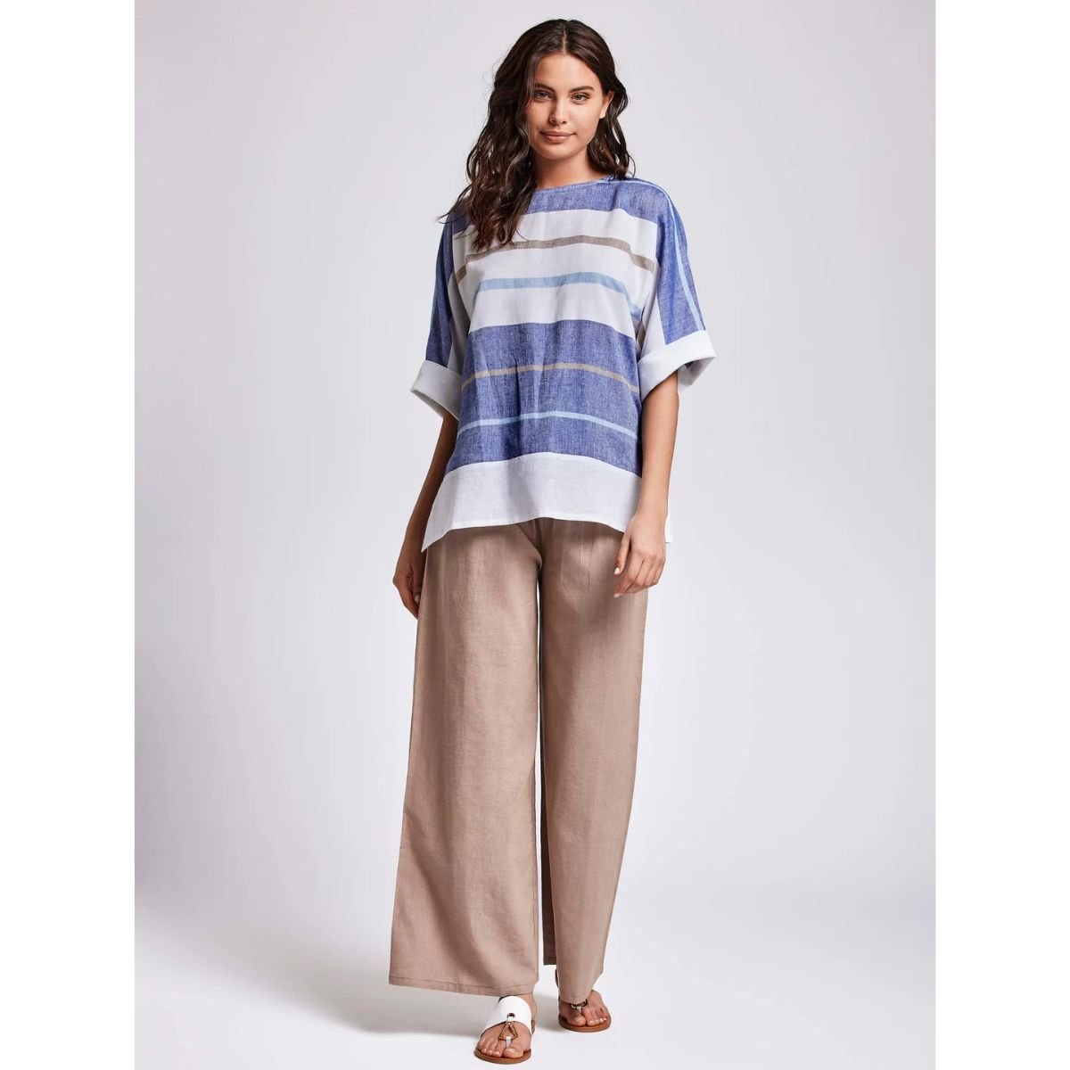 Pantalone Iconique Palazzo...