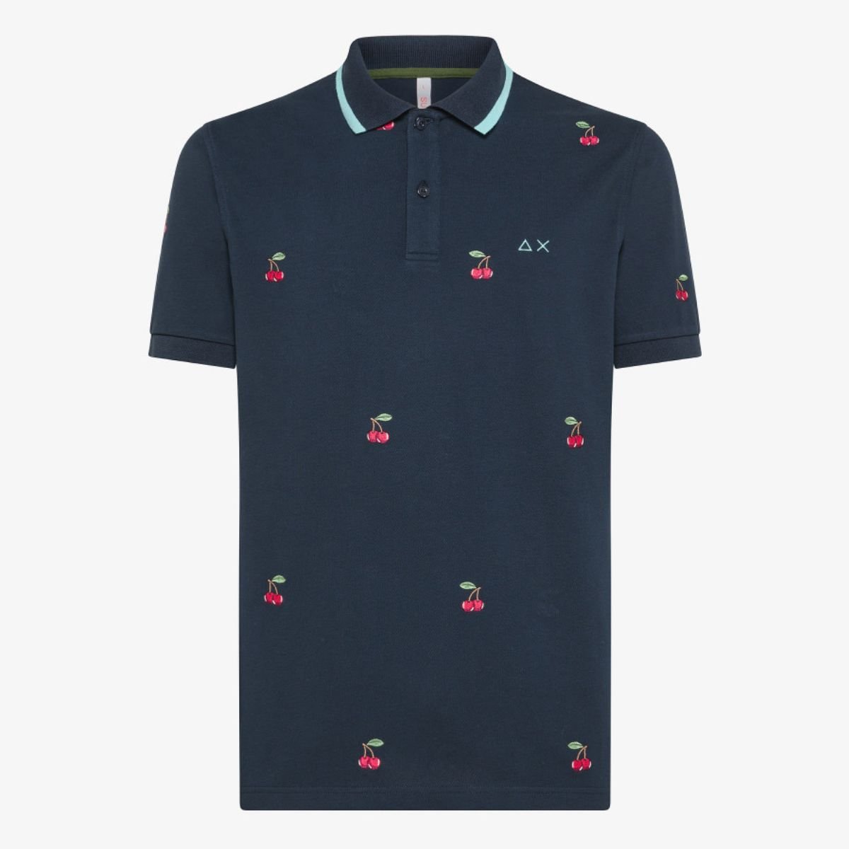 Polo SUN68 In Misto Cotone...