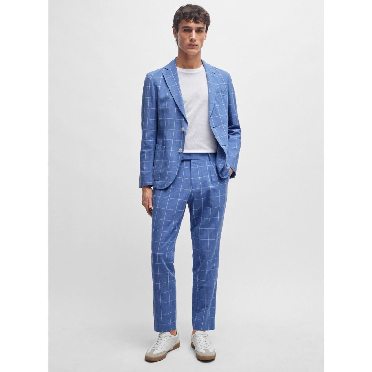 Abito BOSS Misto Cotone A...