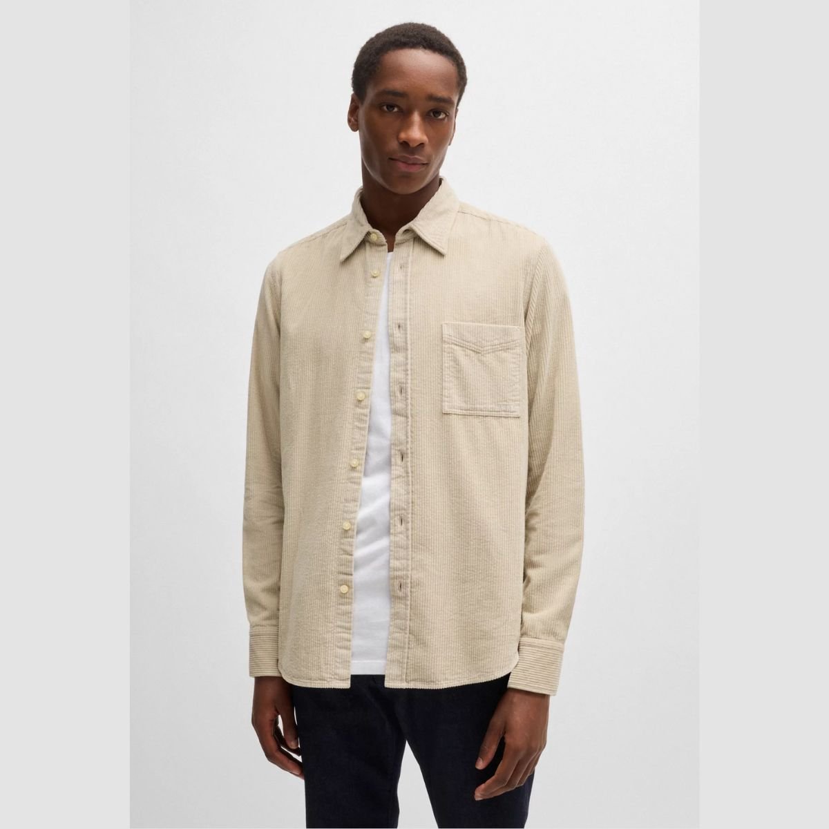 Camicia BOSS In Velluto A...