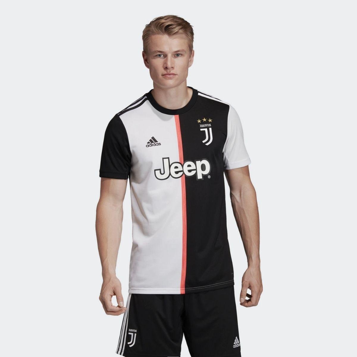 T-Shirt Adidas Juventus Gara Home 2019/20 Uomo - DW5455 