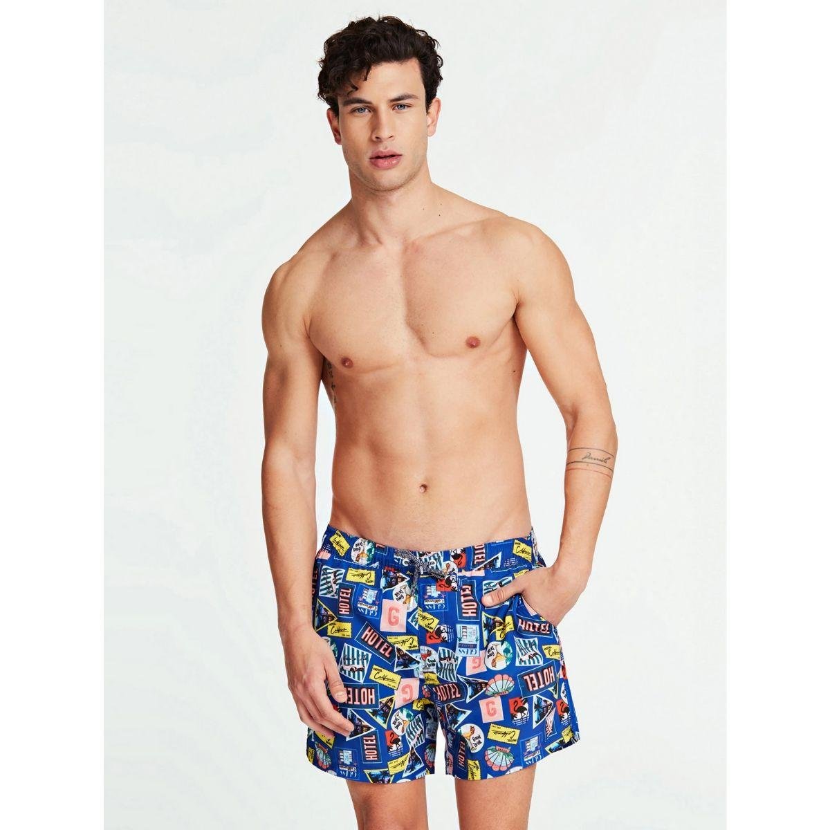 Costume Boxer Guess Stampa...