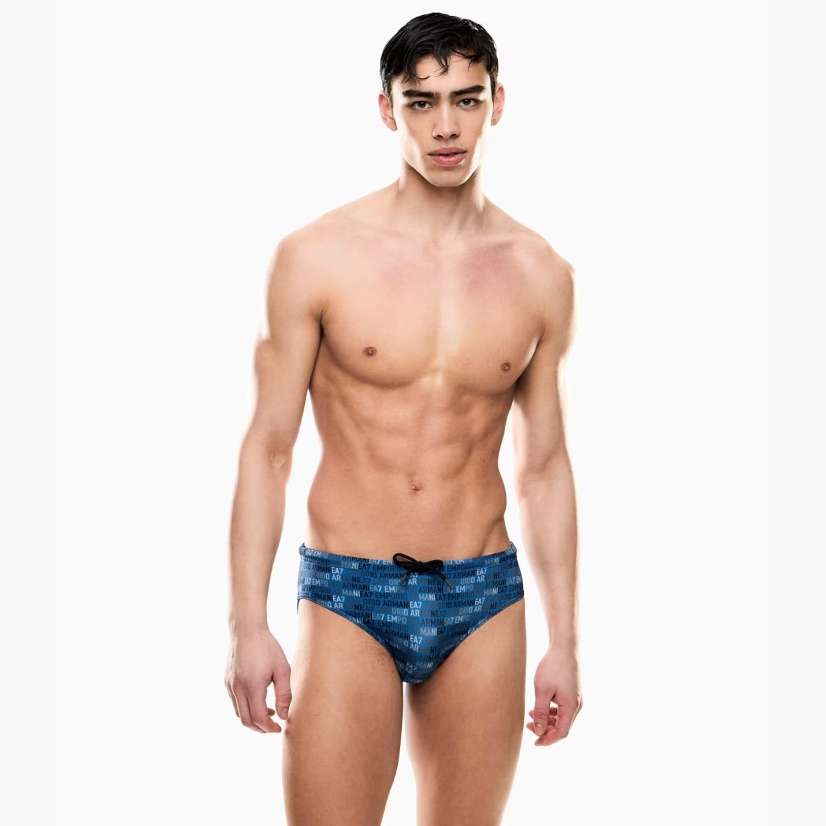 Costume Slip EA7 Stampa...