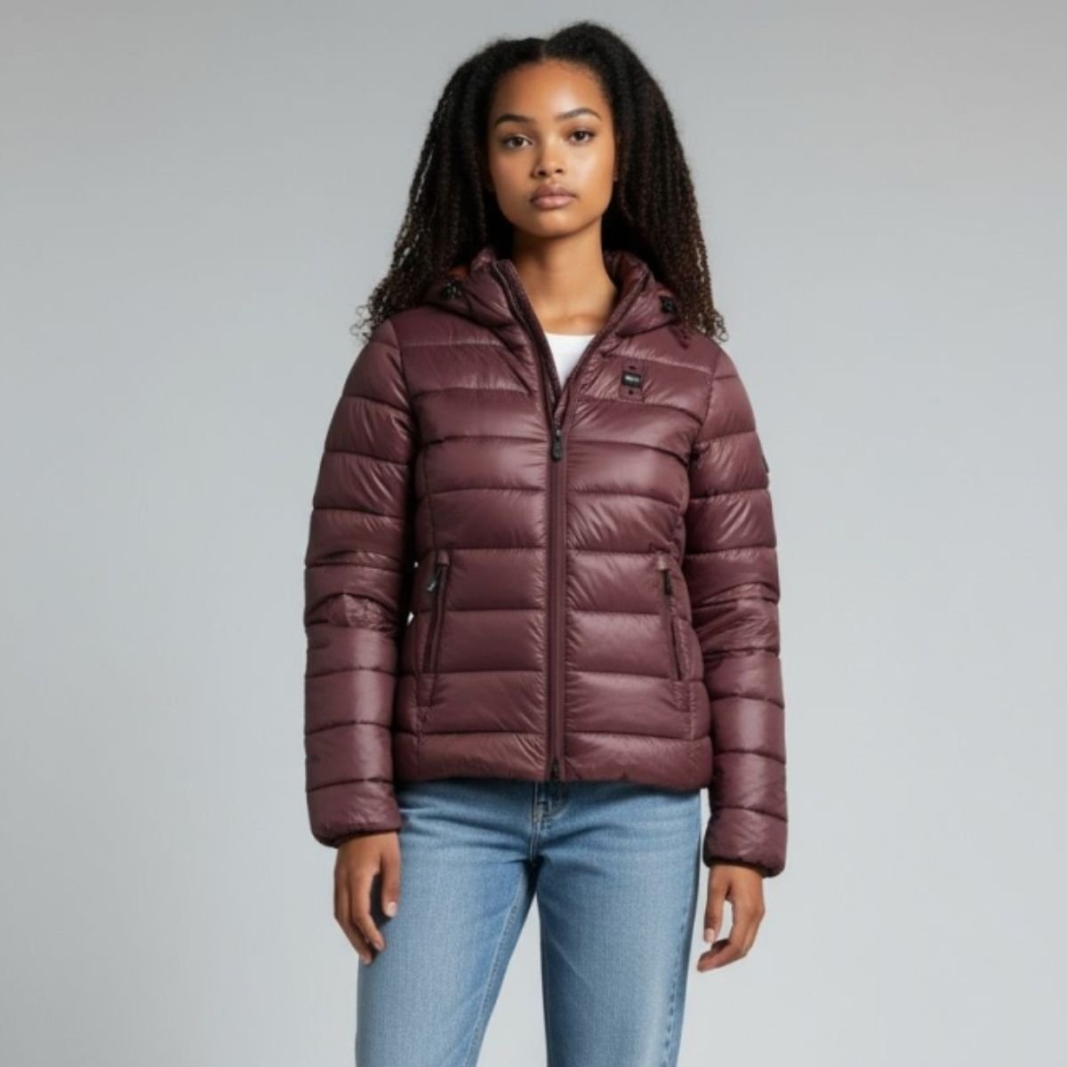 Giacca Blauer Caroll Con...