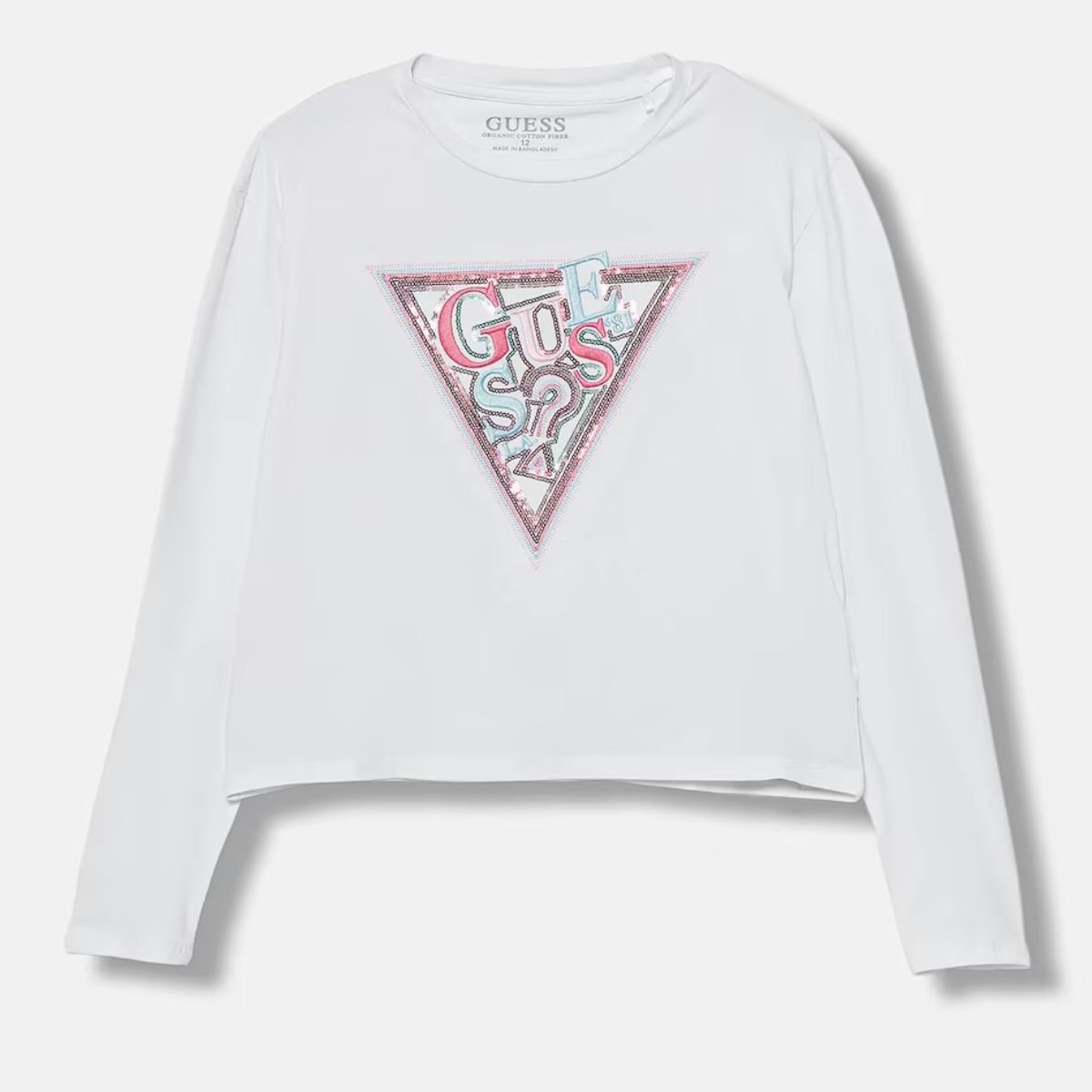 T-shirt Guess Triangolo Con...