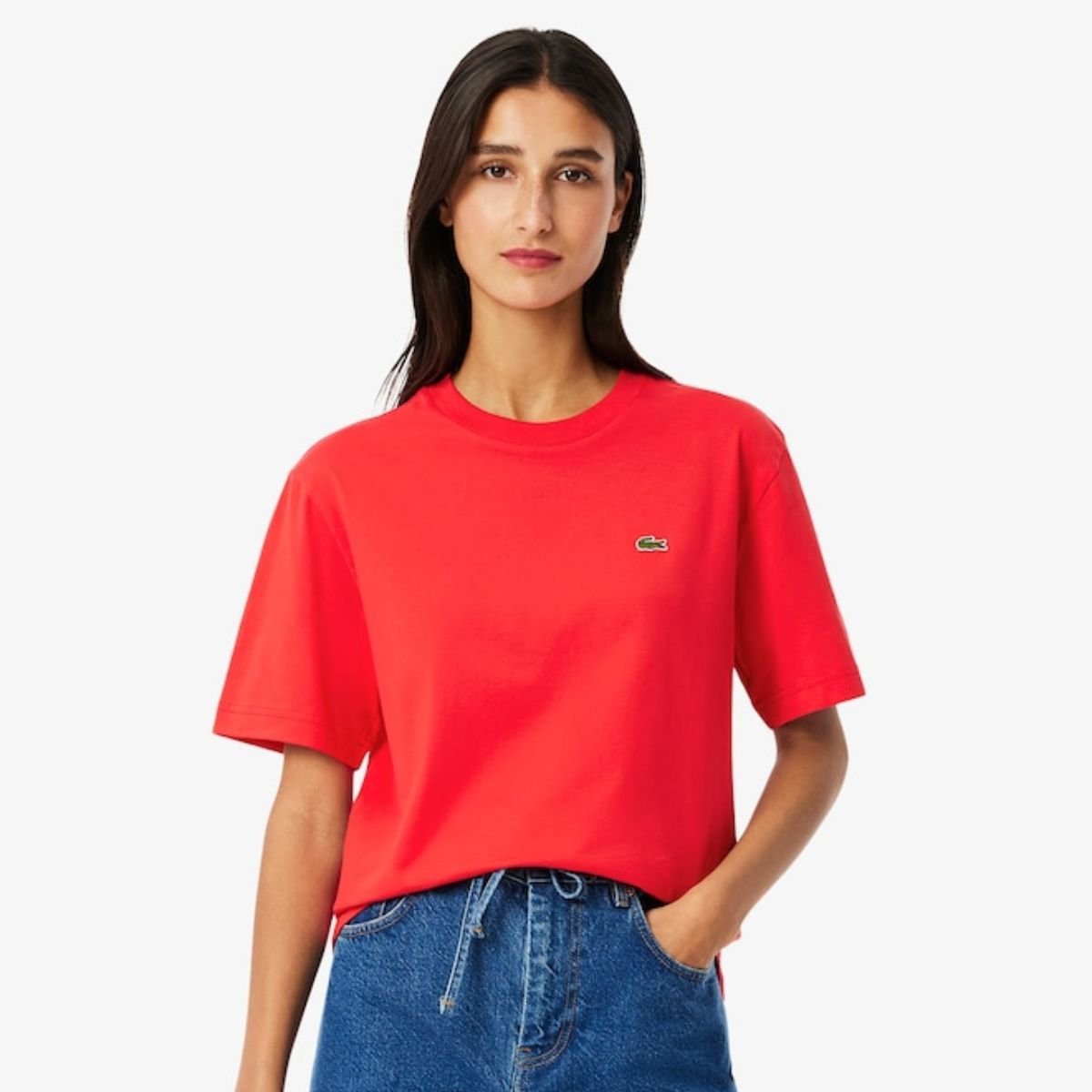 T-shirt Lacoste In Cotone...